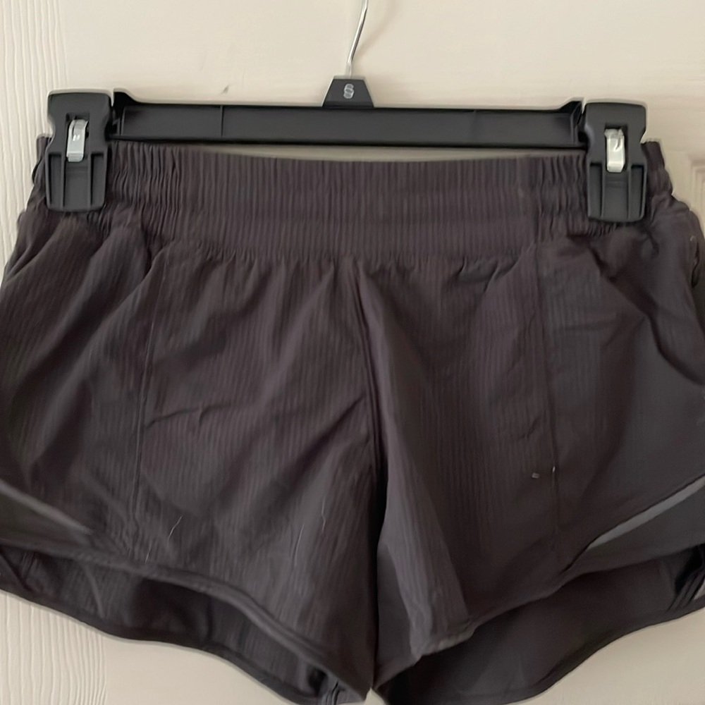 Lululemon Lined Shorts-dark gray size 4